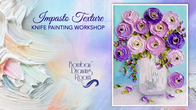 Impasto Texture Knife Painting Workshop By Bombay Drawing Room